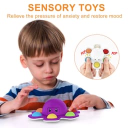 image-Chic Octopus Fidget Toy - Sensory Fun & Stress Relief - Compact Design