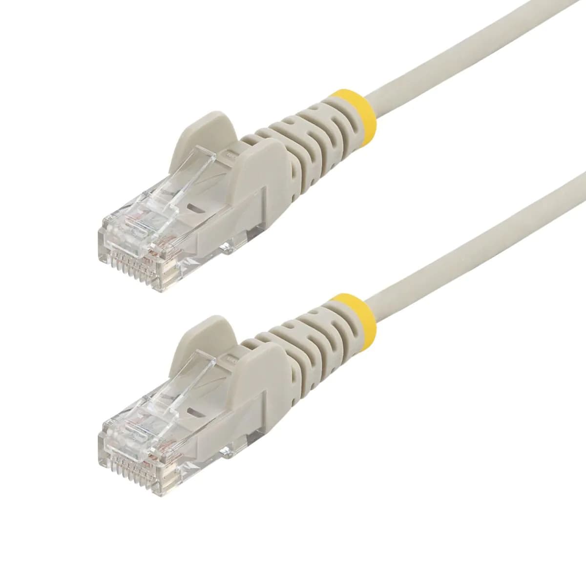 image-Category 6 FTP RJ45 Connector Startech N6PAT5MGRS Grey 5 m