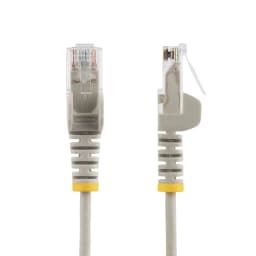 image-Category 6 FTP RJ45 Connector Startech N6PAT5MGRS Grey 5 m