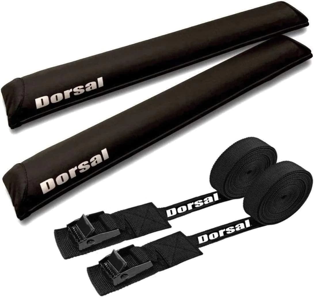 image-DORSAL Sunguard (No Fade) Aero Roof Rack Pads 28 Inch for Wide Bar and