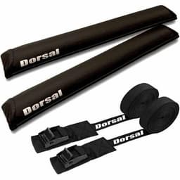 image-DORSAL Sunguard (No Fade) Aero Roof Rack Pads 28 Inch for Wide Bar and