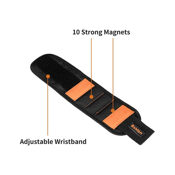 image-Ultra strong Magnetic Wristband Lightweight Magnet Pickup Device
