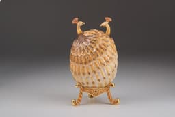 image-Gold Peacocks Faberge Egg