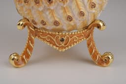 image-Gold Peacocks Faberge Egg