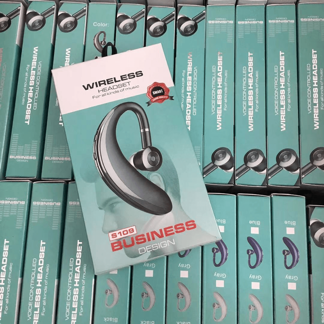 image-Wireless Headset Business Earbuds Drive Call Sports Earphones