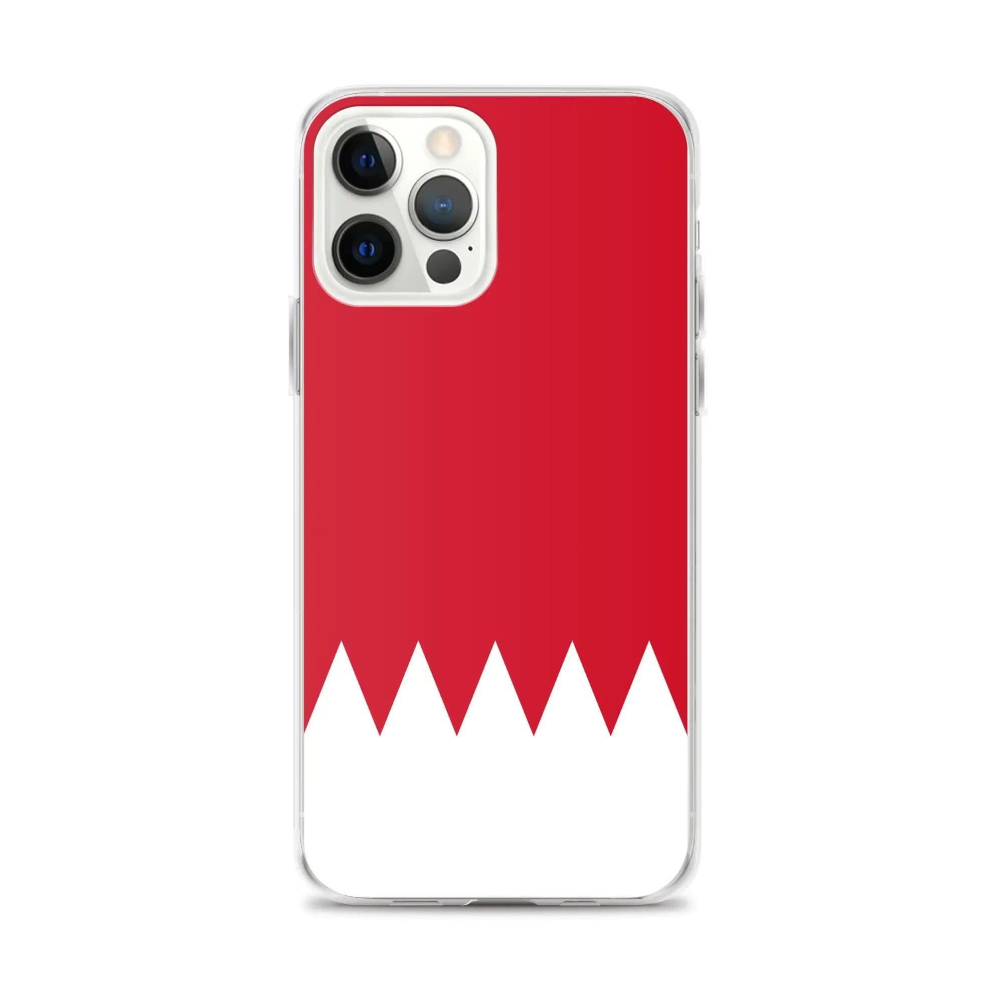 image-Coque iPhone Drapeau de Bahreïn – Étui Souple – Résistant et Antichoc