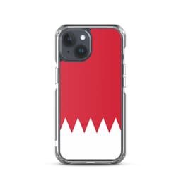 image-Coque iPhone Drapeau de Bahreïn – Étui Souple – Résistant et Antichoc