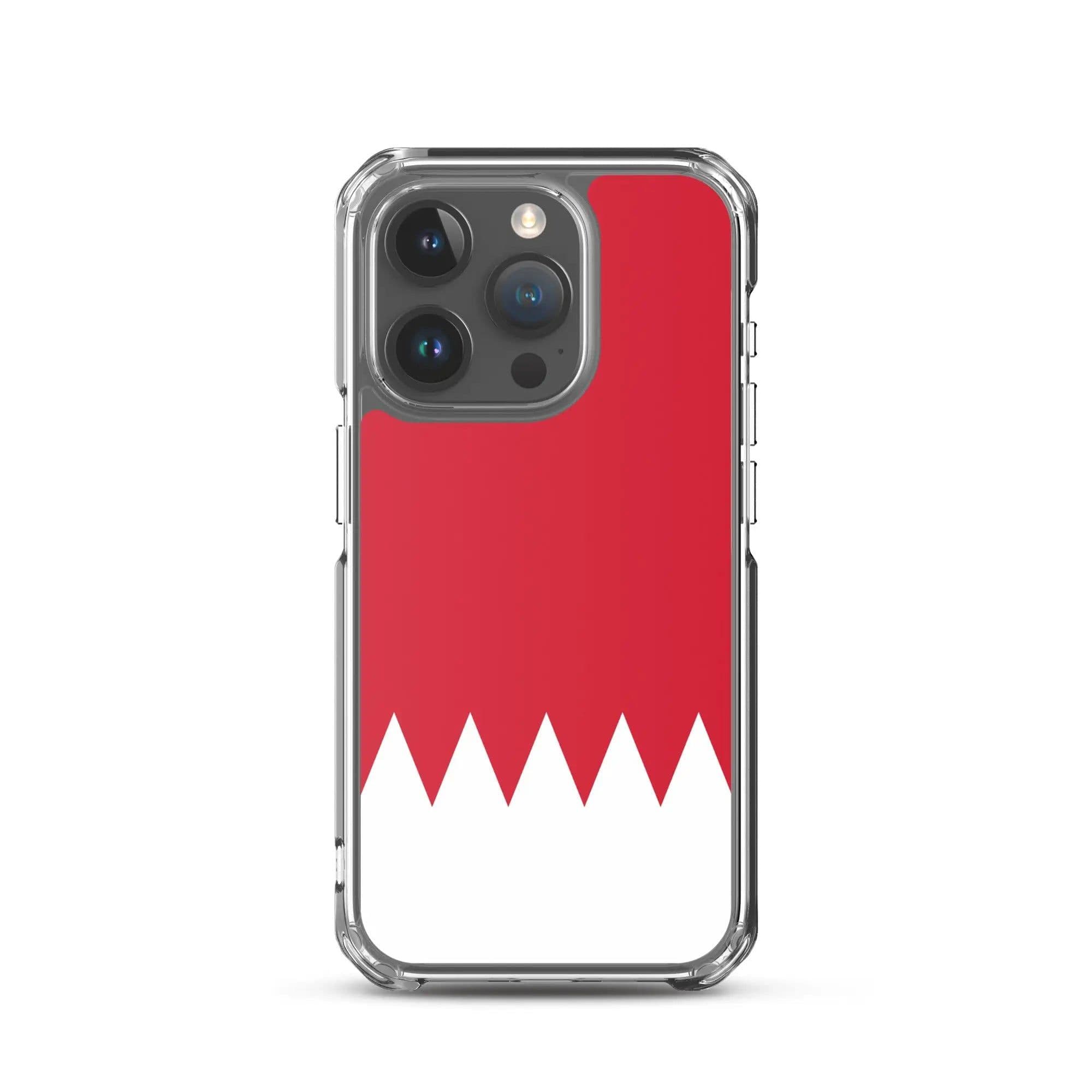 image-Coque iPhone Drapeau de Bahreïn – Étui Souple – Résistant et Antichoc