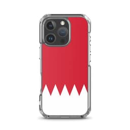 image-Coque iPhone Drapeau de Bahreïn – Étui Souple – Résistant et Antichoc