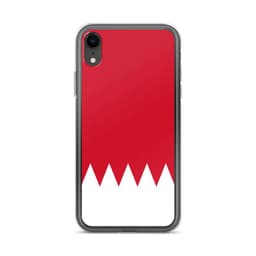 image-Coque iPhone Drapeau de Bahreïn – Étui Souple – Résistant et Antichoc
