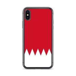 image-Coque iPhone Drapeau de Bahreïn – Étui Souple – Résistant et Antichoc