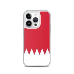 image-Coque iPhone Drapeau de Bahreïn – Étui Souple – Résistant et Antichoc