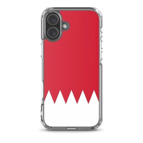 image-Coque iPhone Drapeau de Bahreïn – Étui Souple – Résistant et Antichoc