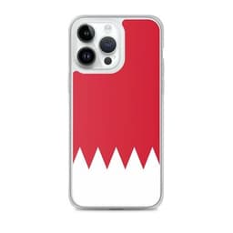 image-Coque iPhone Drapeau de Bahreïn – Étui Souple – Résistant et Antichoc