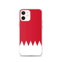 image-Coque iPhone Drapeau de Bahreïn – Étui Souple – Résistant et Antichoc