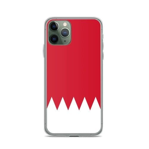 image-Coque iPhone Drapeau de Bahreïn – Étui Souple – Résistant et Antichoc