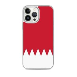 image-Coque iPhone Drapeau de Bahreïn – Étui Souple – Résistant et Antichoc