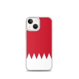 image-Coque iPhone Drapeau de Bahreïn – Étui Souple – Résistant et Antichoc