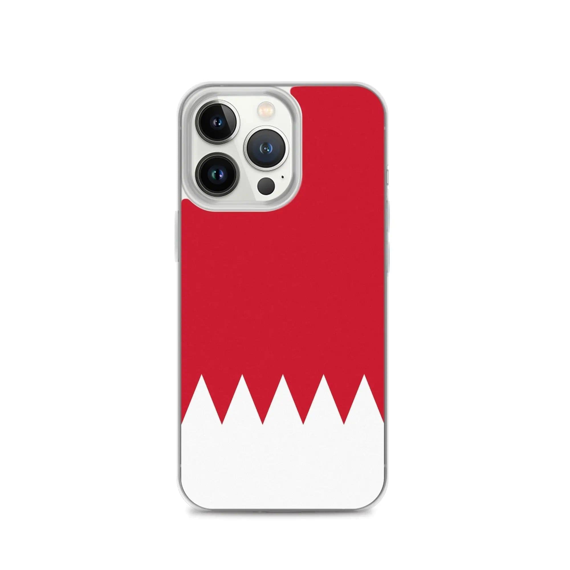 image-Coque iPhone Drapeau de Bahreïn – Étui Souple – Résistant et Antichoc