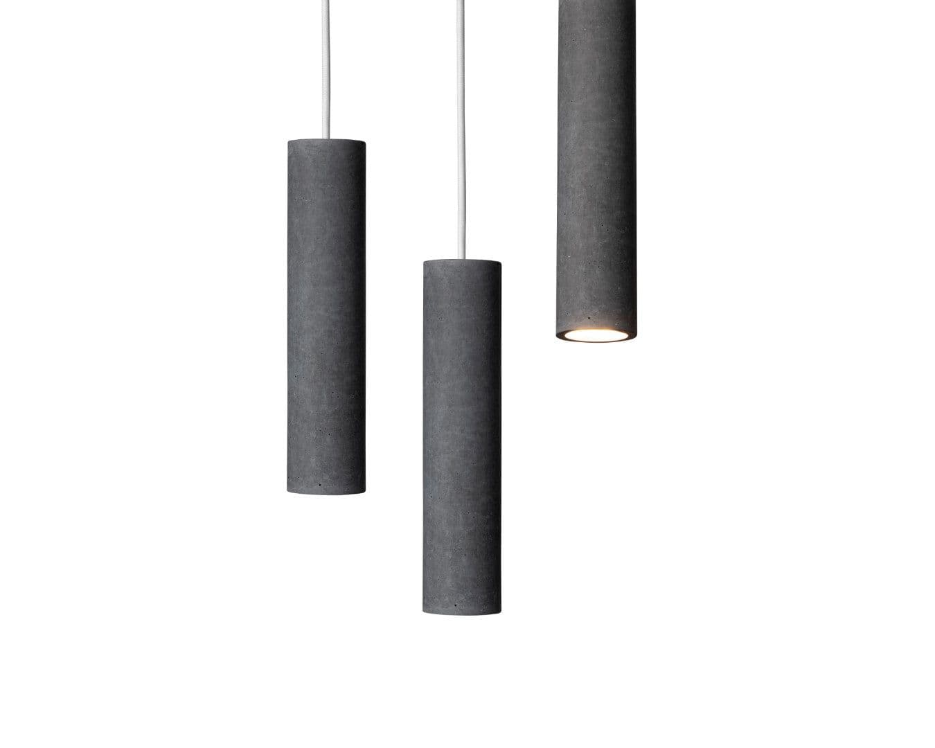 image-GRAY Concrete Pendant Light W+W