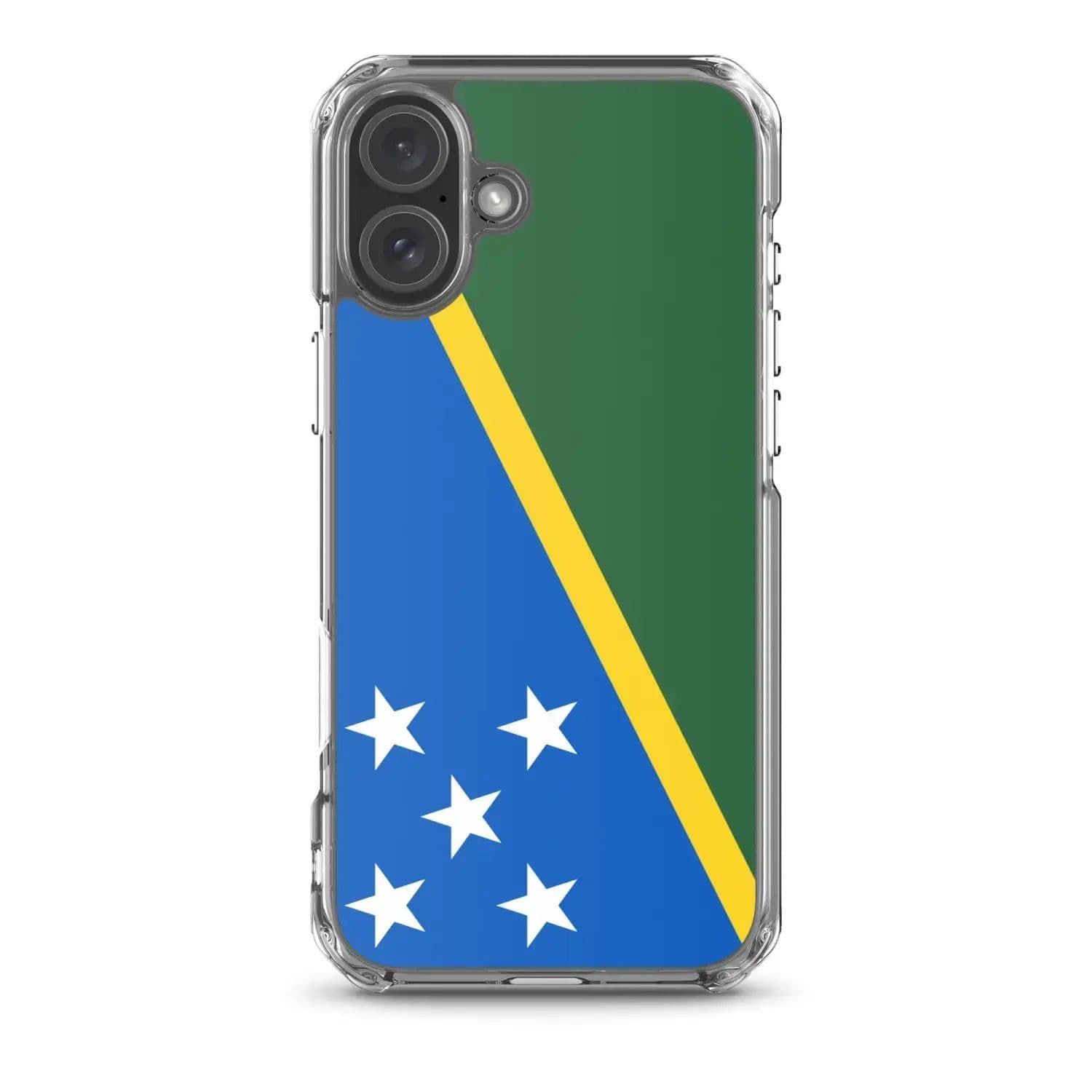 image-Coque iPhone Drapeau Îles Salomon – Étui Souple – Résistant et Anticho