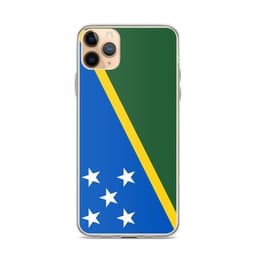 image-Coque iPhone Drapeau Îles Salomon – Étui Souple – Résistant et Anticho