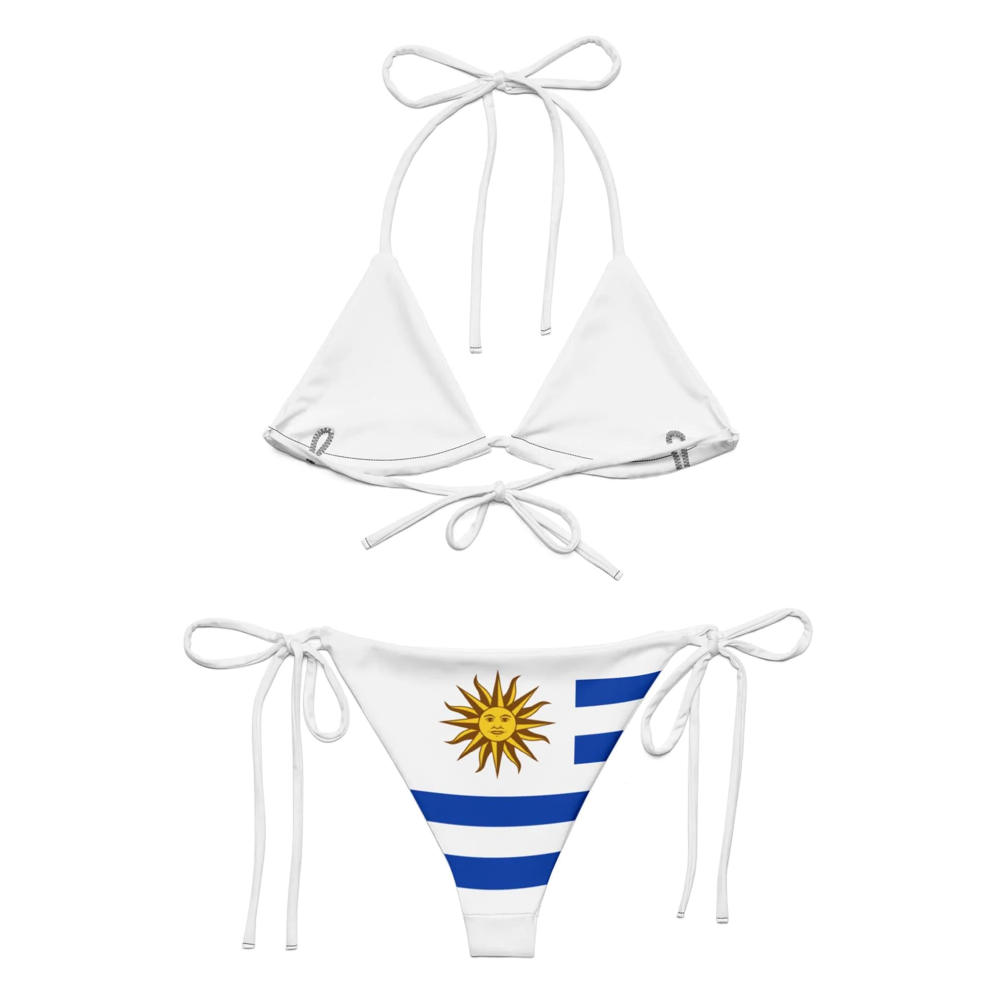 image-Bikini Femme – Drapeau de l'Uruguay – Maillot de Bain 2 Pièces