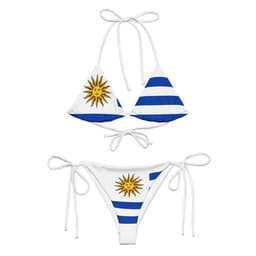 image-Bikini Femme – Drapeau de l'Uruguay – Maillot de Bain 2 Pièces