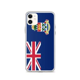 image-Coque iPhone Drapeau îles Caïmans – Étui Souple – Résistant et Anticho