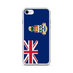 image-Coque iPhone Drapeau îles Caïmans – Étui Souple – Résistant et Anticho