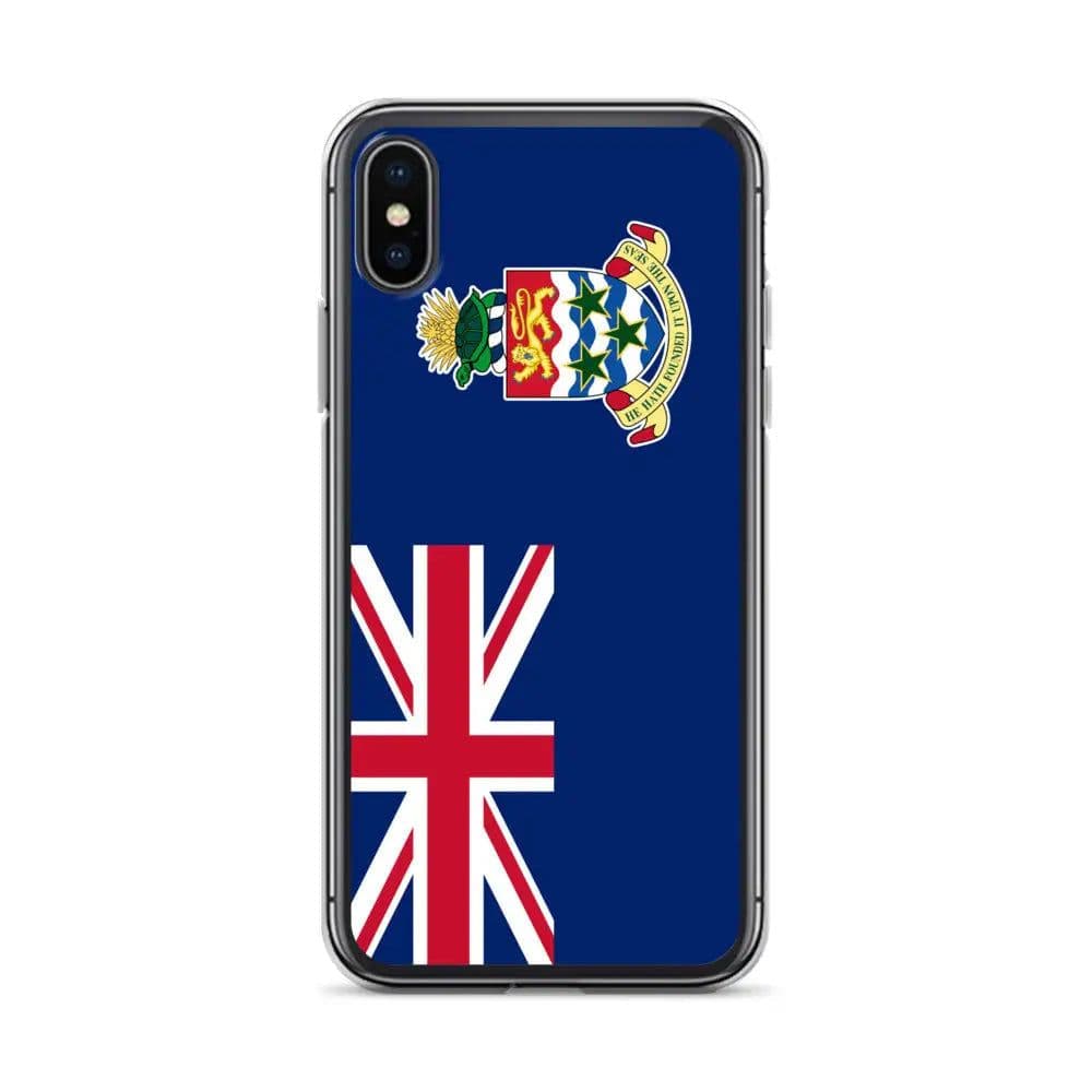 image-Coque iPhone Drapeau îles Caïmans – Étui Souple – Résistant et Anticho