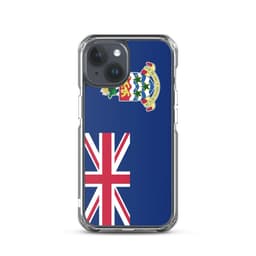 image-Coque iPhone Drapeau îles Caïmans – Étui Souple – Résistant et Anticho
