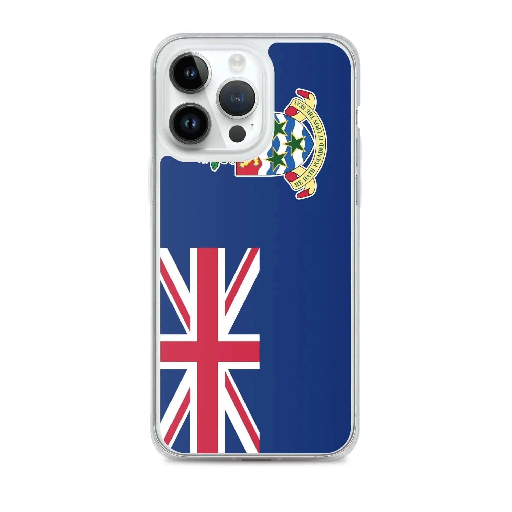 image-Coque iPhone Drapeau îles Caïmans – Étui Souple – Résistant et Anticho