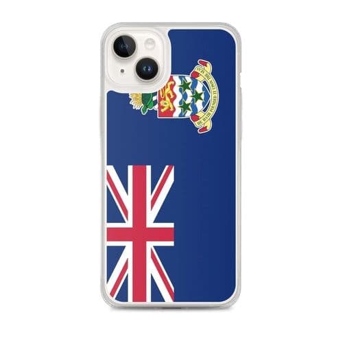 image-Coque iPhone Drapeau îles Caïmans – Étui Souple – Résistant et Anticho
