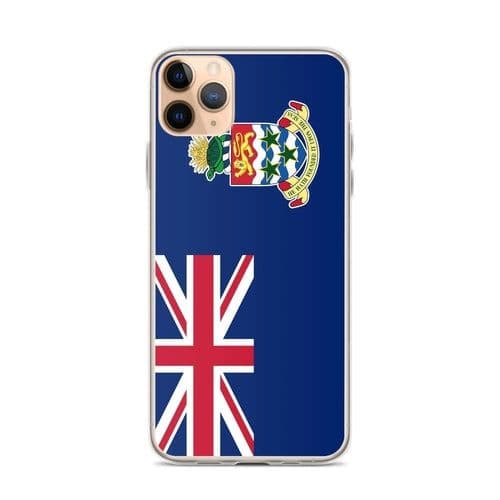 image-Coque iPhone Drapeau îles Caïmans – Étui Souple – Résistant et Anticho