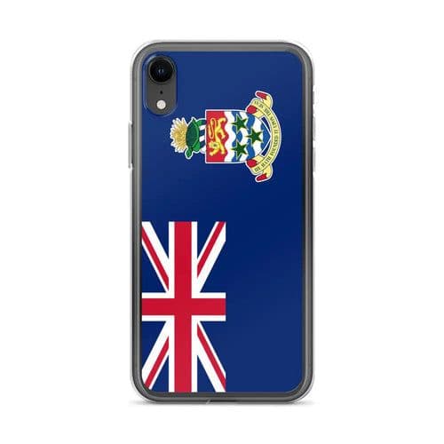 image-Coque iPhone Drapeau îles Caïmans – Étui Souple – Résistant et Anticho