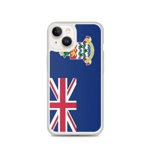 image-Coque iPhone Drapeau îles Caïmans – Étui Souple – Résistant et Anticho