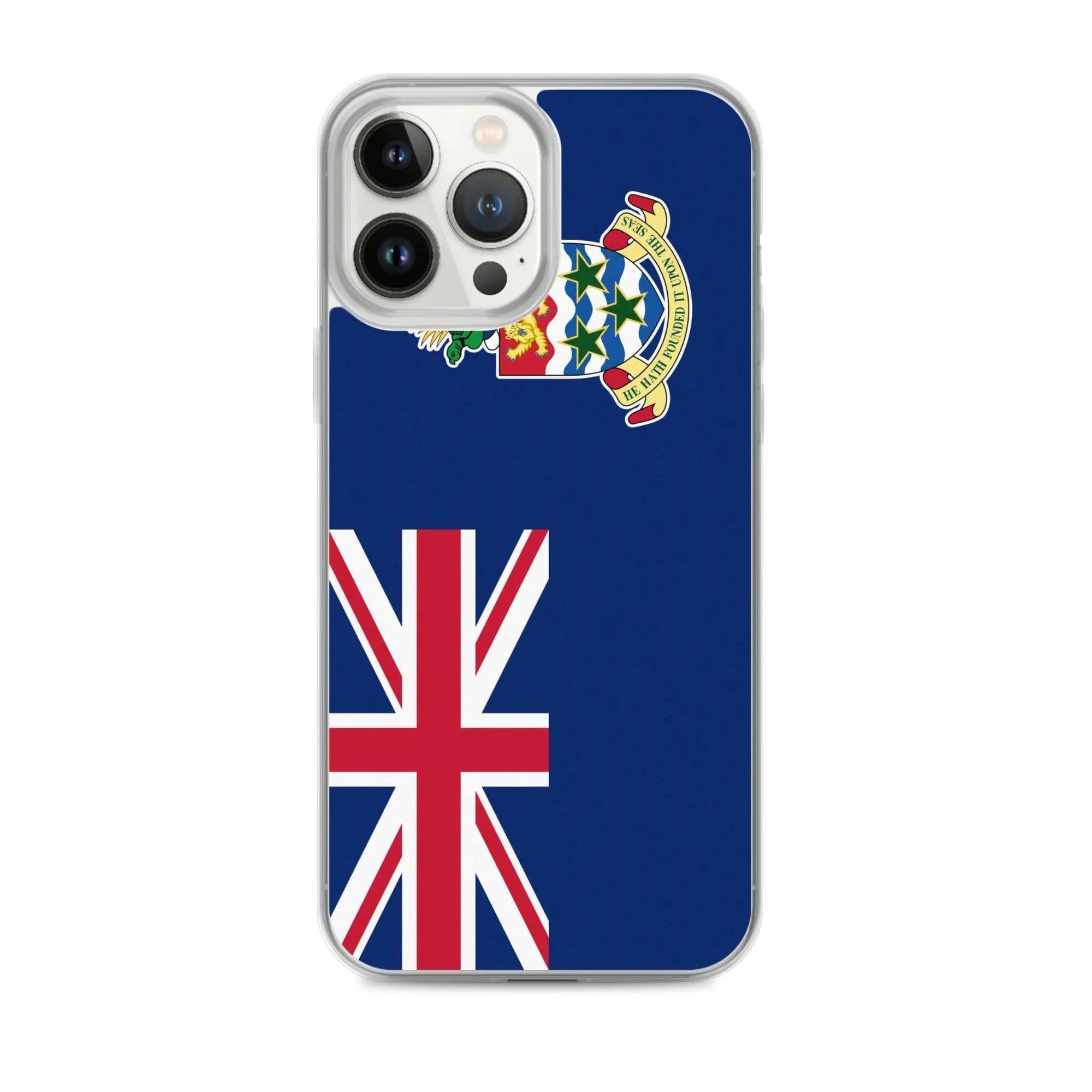 image-Coque iPhone Drapeau îles Caïmans – Étui Souple – Résistant et Anticho