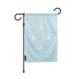 image-Drapeau de Jardin des États fédérés de Micronésie – Polyester Résistan