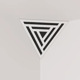 image-Triangle-SCIFI Acoustic Bass Trap 42x42x42cm with HDF Plate