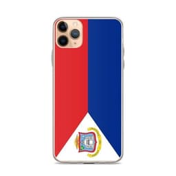 image-Coque iPhone Drapeau de Saint-Martin – Étui Souple – Résistant et Anti