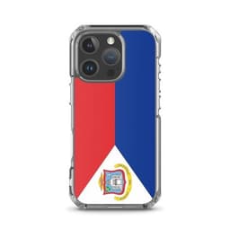 image-Coque iPhone Drapeau de Saint-Martin – Étui Souple – Résistant et Anti