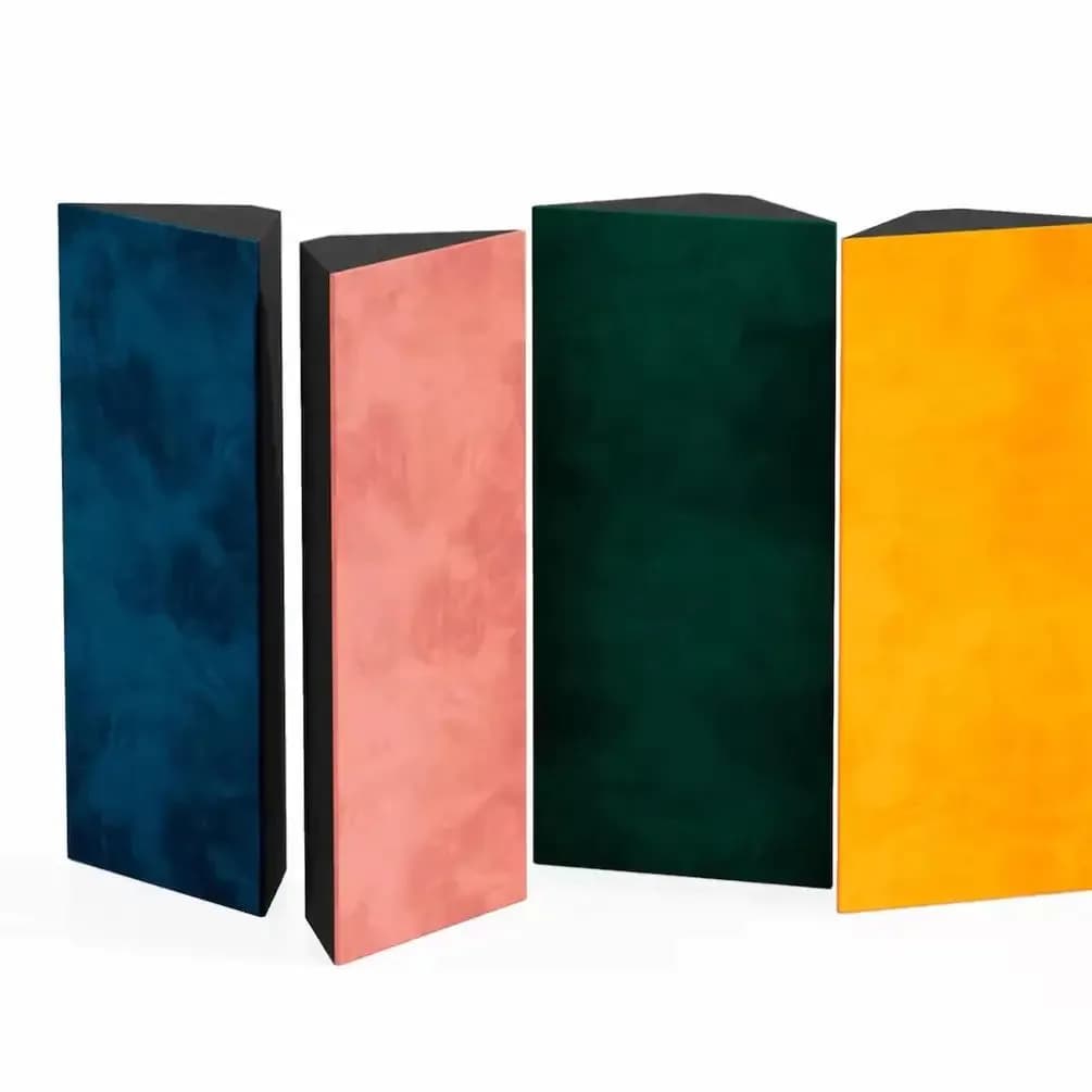 image-Bass Trap Velvet "Mini-Cinematic-Trap" 50x23cm(Corner Mount)
