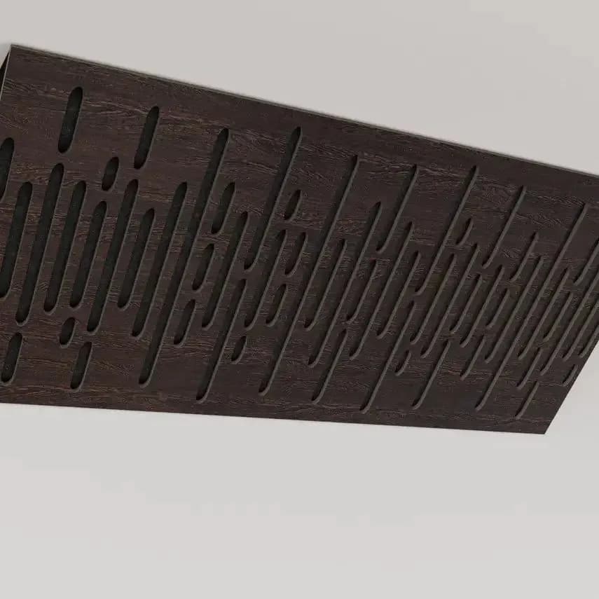image-Small Bass Trap "WAVE-Horizont" 23x50cm for Ceiling Corner