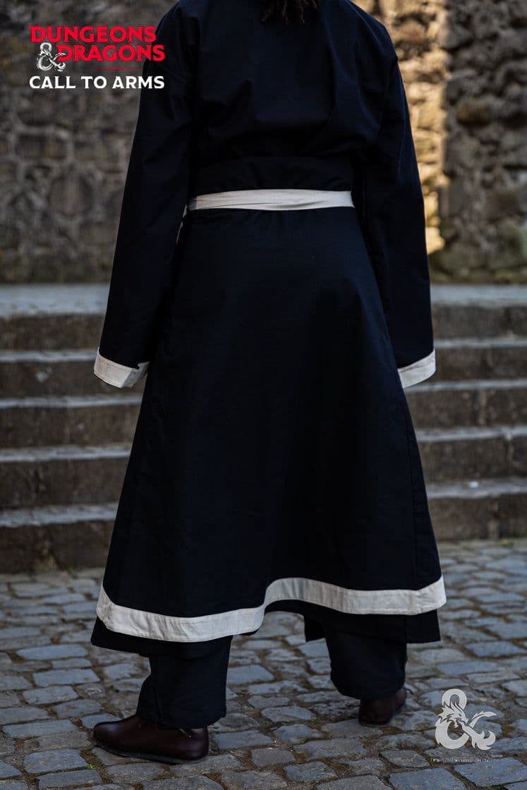 image-Dungeons & Dragons Wizard Battle Skirt Black/Natural