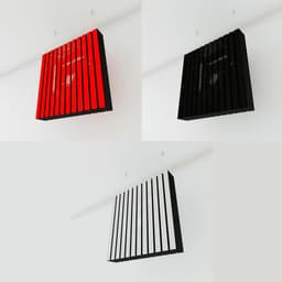 image-SLATOBAF Acoustic Panel with Mounting Kit | Soundproofing