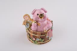 image-Pig Taking a Bath
