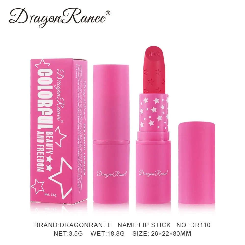 image-9 Colors Waterproof Rose Red Velvet Matte Lipstick Moisturizing Long