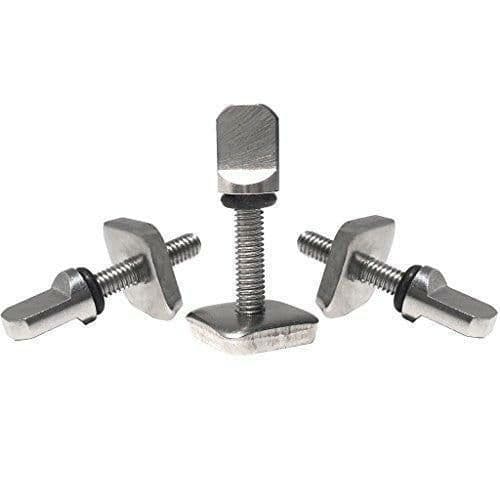 image-Surfboard Fins Thumb Screw and Plate for Longboard Center -