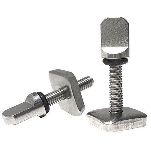 image-Surfboard Fins Thumb Screw and Plate for Longboard Center -